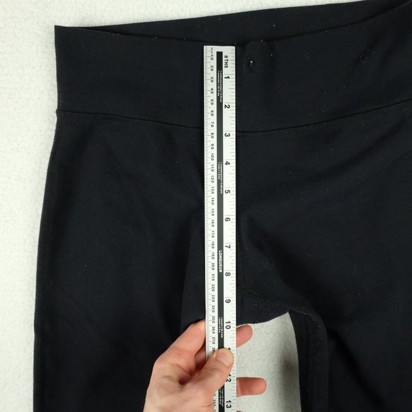 Lululemon Womens Capri Pants 4 Black Yoga Athletic Straight Leg Athleisure - Picture 9 of 11